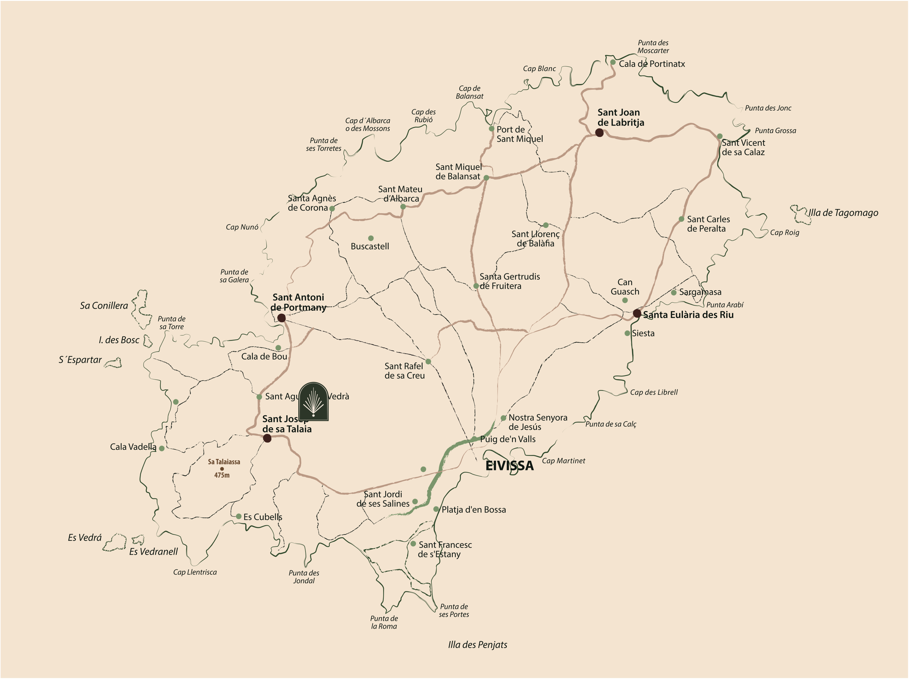 villa map