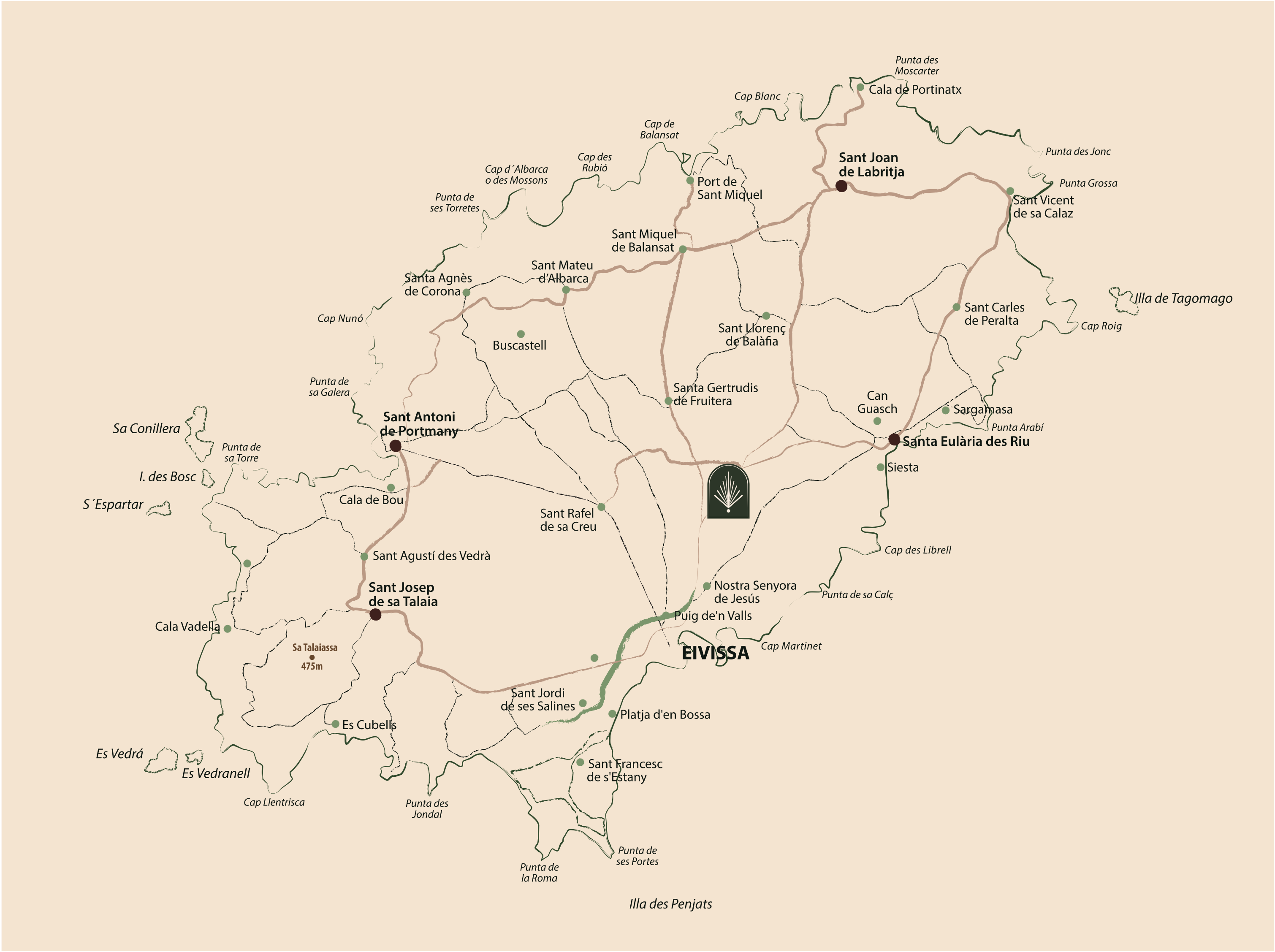 villa map