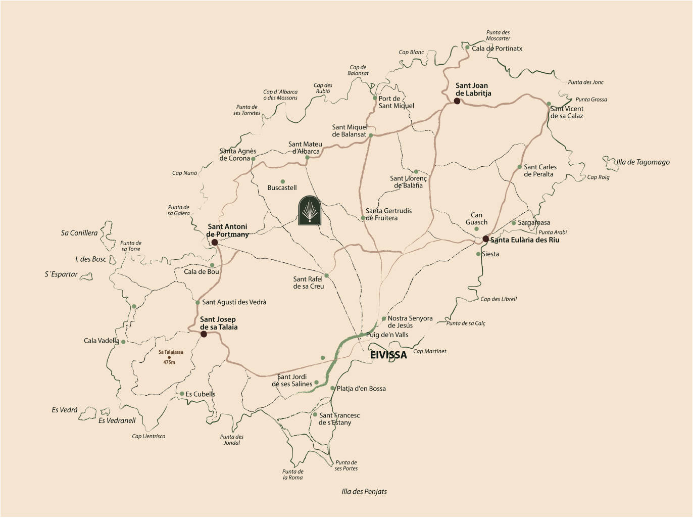 villa map