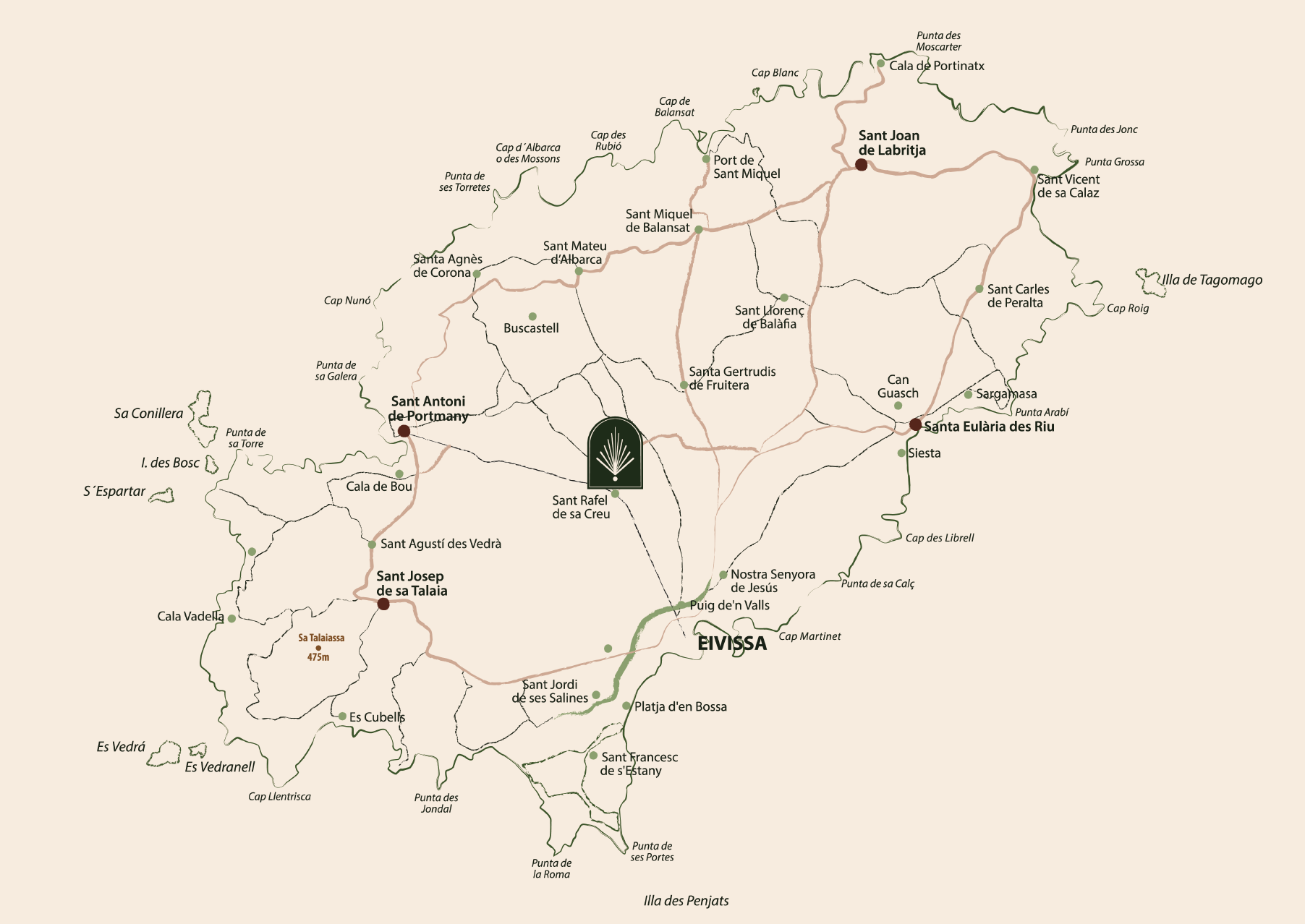 villa map