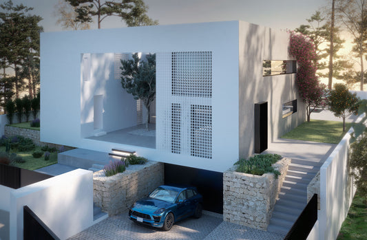 SOLD - Plot near Cala Llenya with project for a 4-bedroom villa