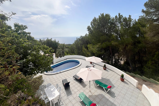 Fabulous sea-view 4-bed house with tourist licence, Cala Salada