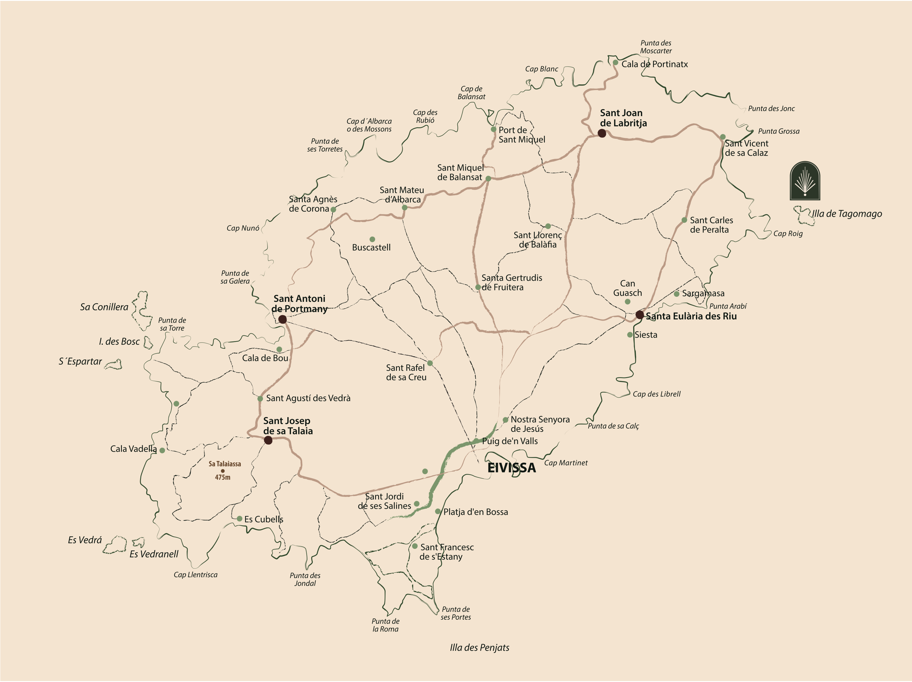 villa map