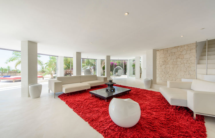 Eye-catching, contemporary villa overlooking Cala Tarida