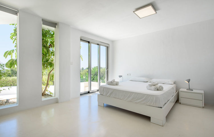 Eye-catching, contemporary villa overlooking Cala Tarida