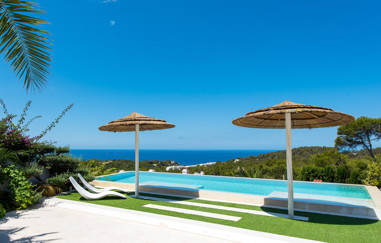 Eye-catching, contemporary villa overlooking Cala Tarida