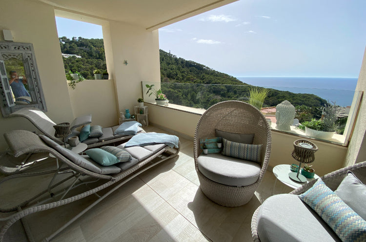 Contemporary villa with stunning sea and sunset views, Cala Vadella